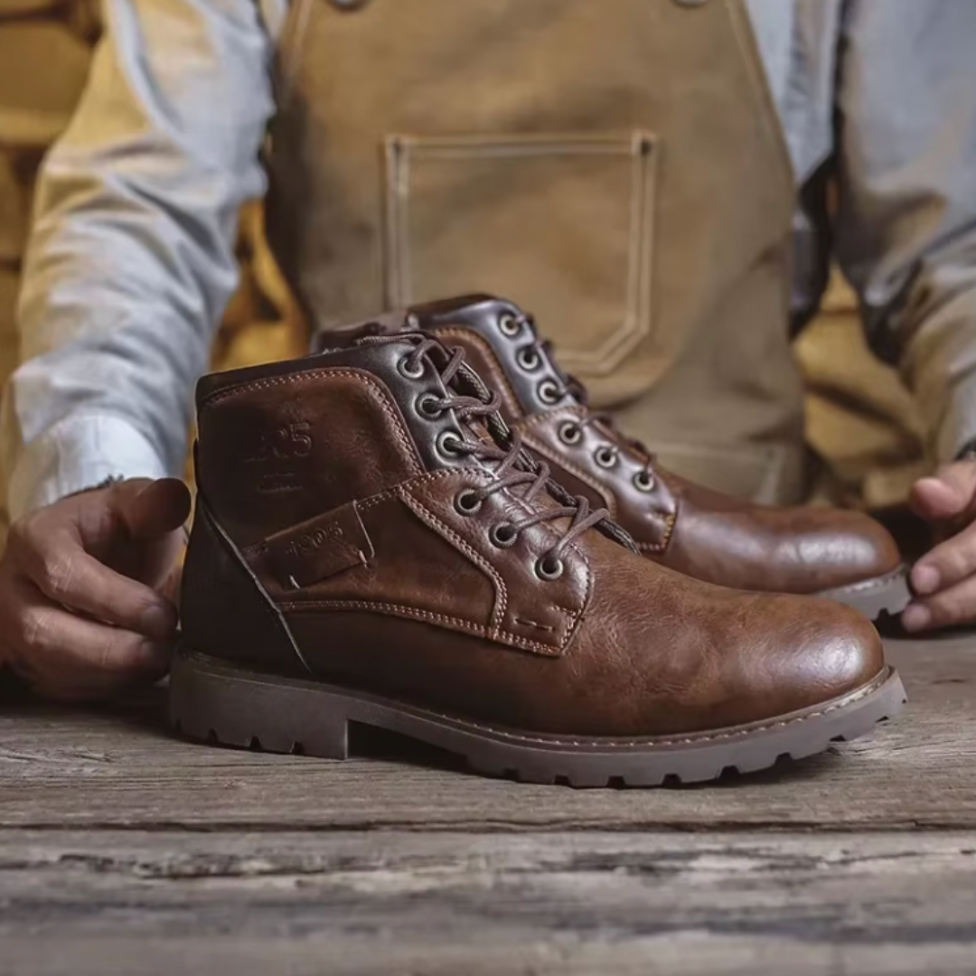 Aaron™ | Vintage Leather Boots