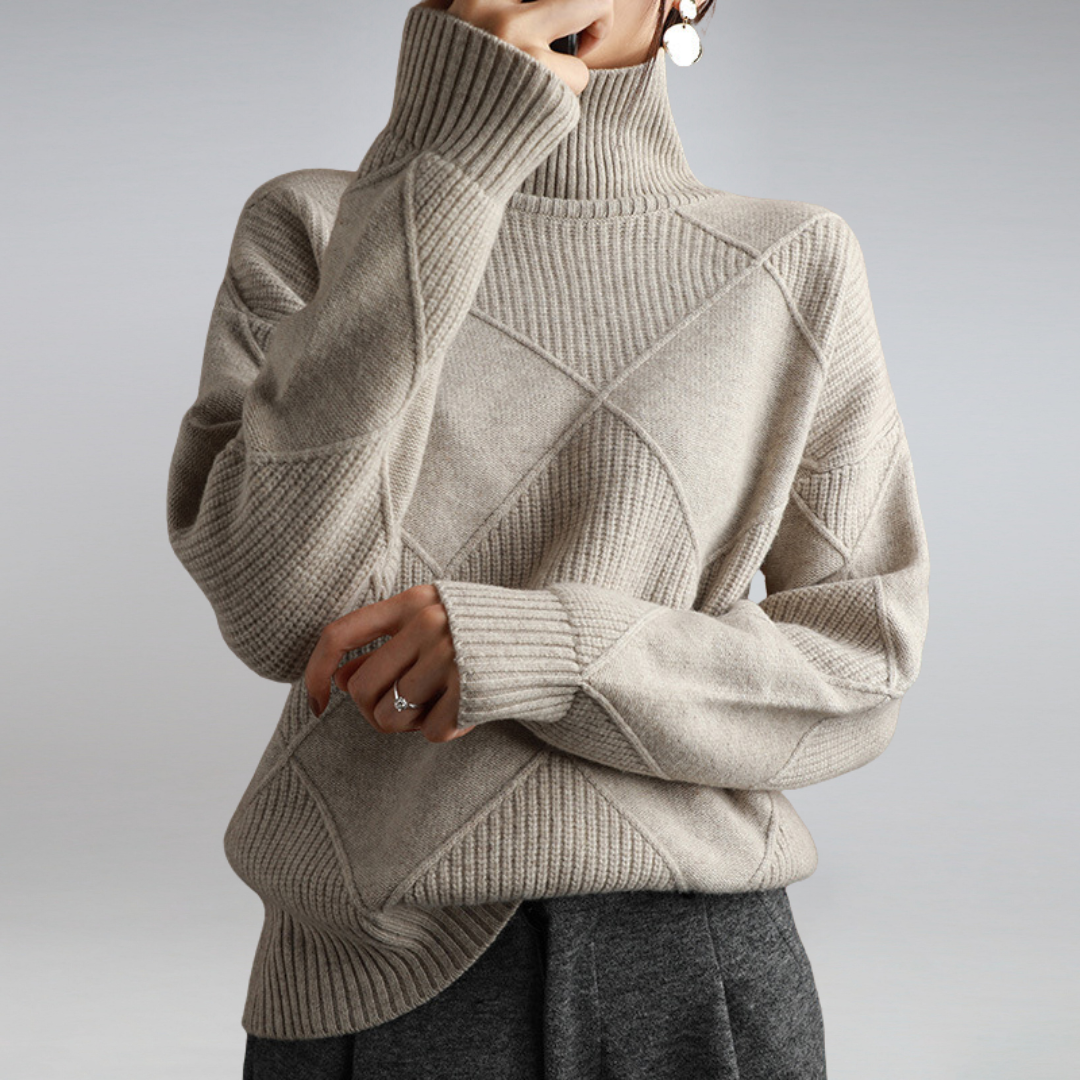 Lilly™ - Chic Turtleneck Sweater