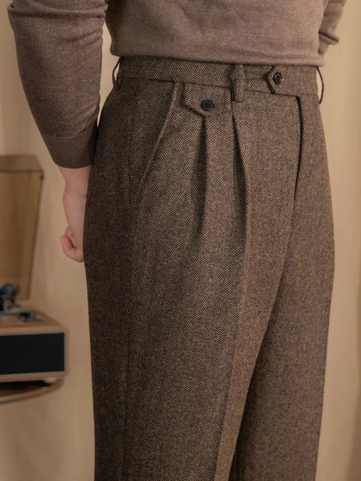 Romano Wool Trousers