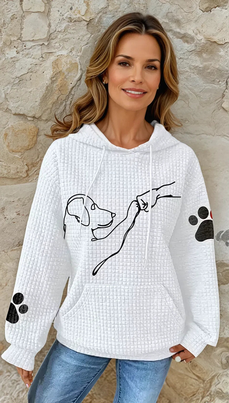 Ronna™ - Cozy Dog-Lover Pullover